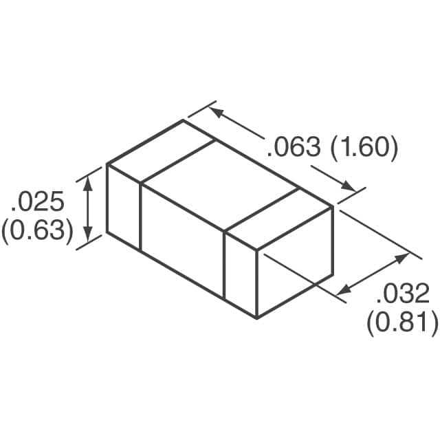 06035J0R2PBSTR KYOCERA AVX  condensadores de óxido de niobio